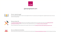 Desktop Screenshot of glampingheaven.com